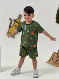 26 Saudi green Shorts شورت السعودية ٢٦ أخضر