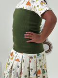White bandage skirt  فستان أبيض