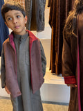 Workshop x Kai mini suede vest