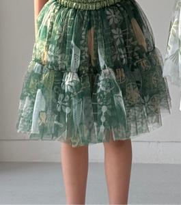 25 Saudi Green skirt تنورة السعودية خضراء ٢٥
