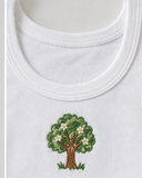 بلوزة شعار يوم التخضير sleevless green day tan top