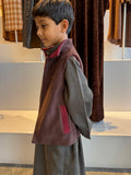 Workshop x Kai mini suede vest