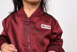 Qatar bomber jacket 25 جاكيت قطر للبنات