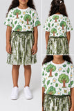 white printed  green day tshirt تيشرت يوم التخضير بيضاء