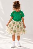 Green printed  green day tshirt تيشرت يوم التخضير خضراء