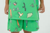 Saudi Green Shorts